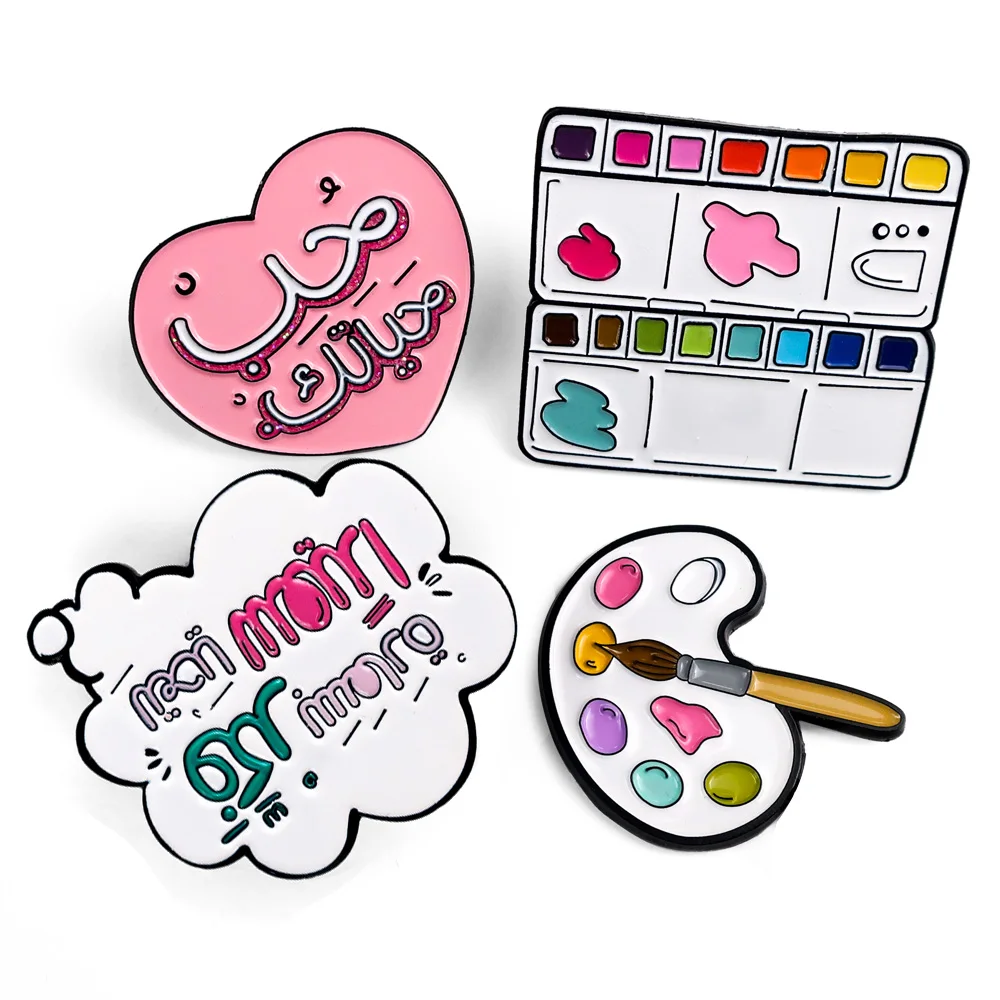 designer pantone color stainless steel lapel pencil enamel pin for teacher