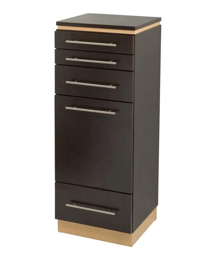 Modern hair salon dressing single sided mirror stations