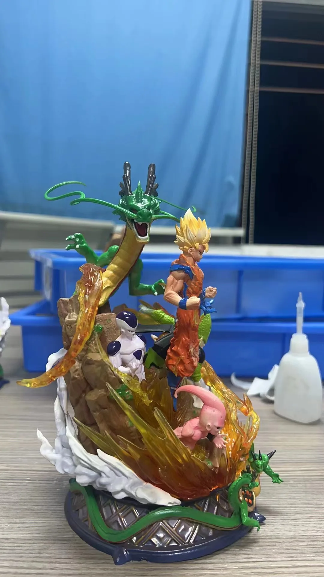 2024 August New Product Dragon-Balls Figure Goku Buu Frieza Action Figures PVC Anime  Figurine Kakarotto Statue