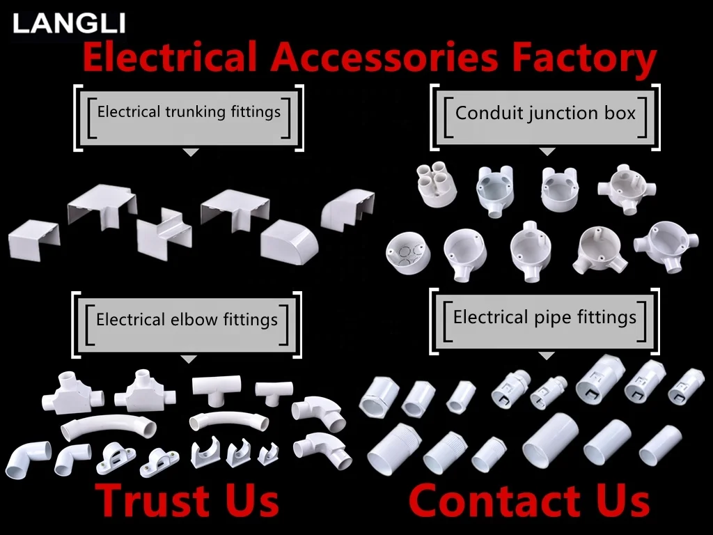 Male bush Adaptor Conduit Connector Connect PVC Flexible Conduit Fittings