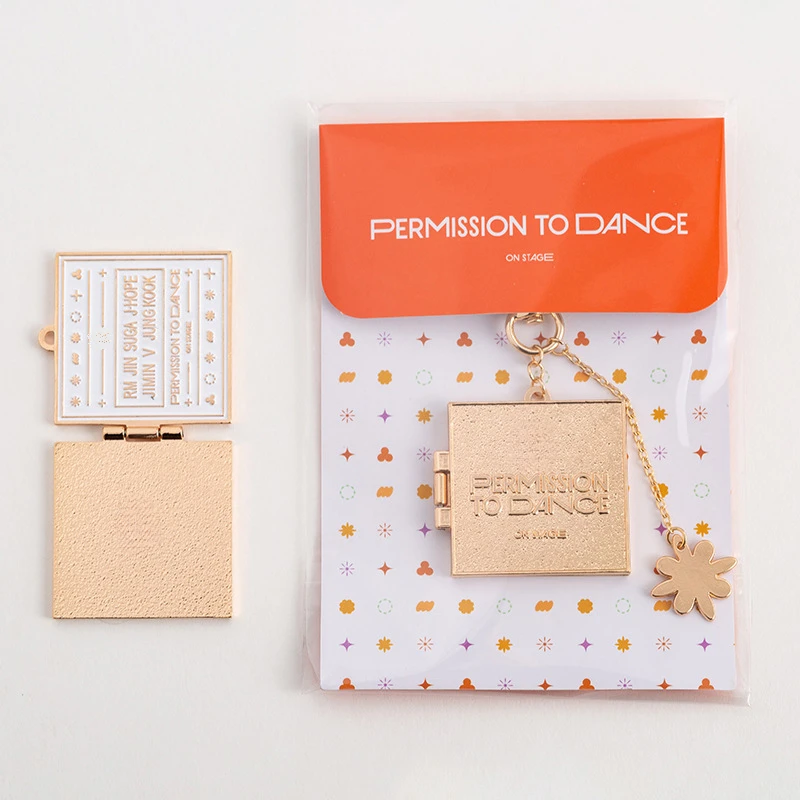 Kpop Bangtan Boys Permission To Dance Memorial Keyring PTD On Stage World Tour JK JM V Metal Keychains