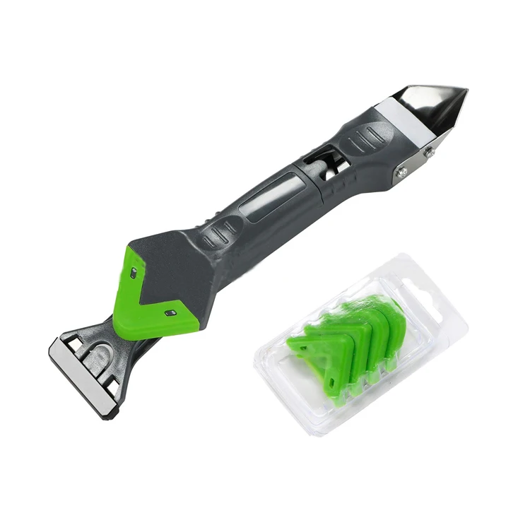 5-in-1 multi-functional sealant tool, glass door and window caulking tool set