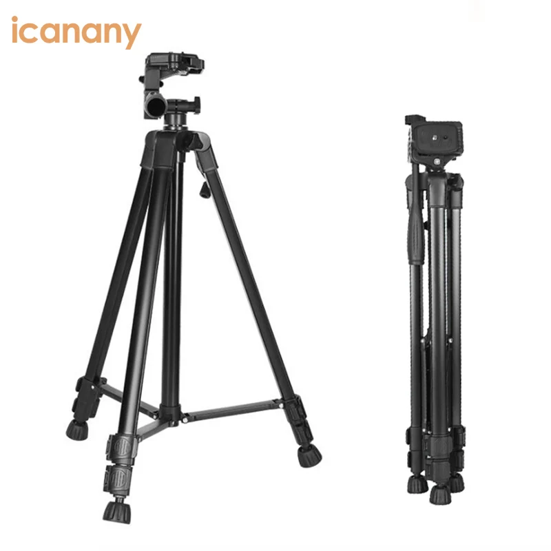 3366 Camera Tripod with Carry Bag, Tripod Stand (4kg Load) for DSLR SLR Cameras Compatible with iPhone & Android