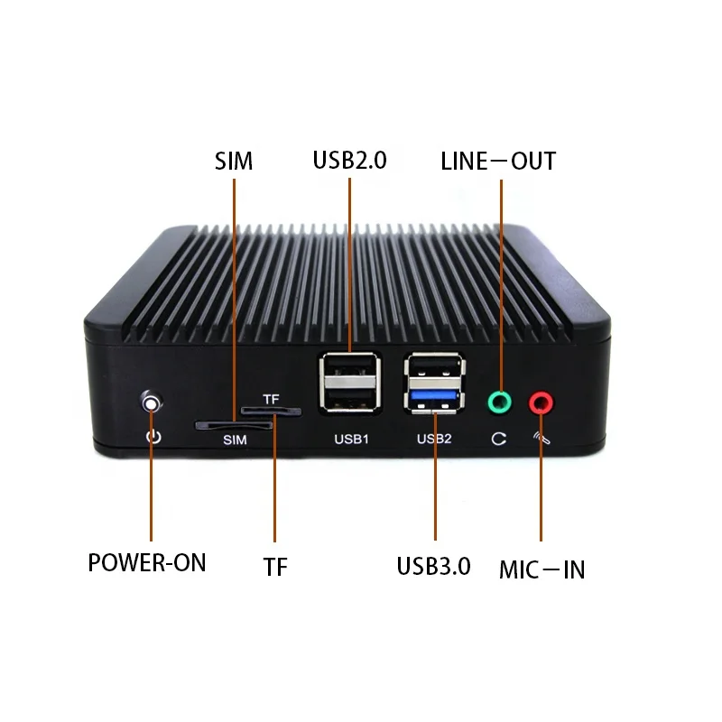 Mini ITX Server Micro PC Server Cheap Barebone Mini PC 12V With Intel J1900
