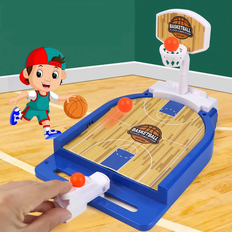 Educational Party Indoor Desktop Football Basketball Bowling Sport Toys Catapult Soccer Tabletop Board Game For Children