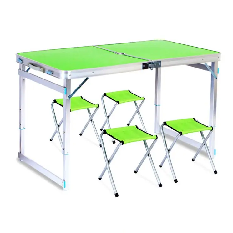 
Easy carrying aluminum outdoor folding work table 