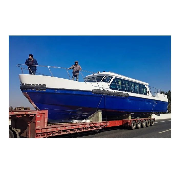 Grandsea 17m Fiberglass Ferry Boat Sea River Passenger  Boat for sale transportation boat