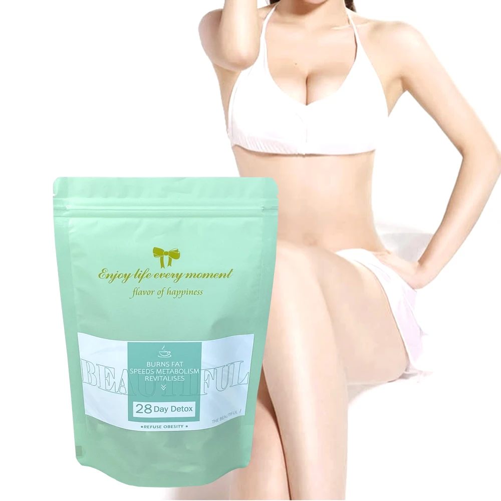Органический чай для похудения и потери веса Detox Flat Tummy Fit, 28 дней