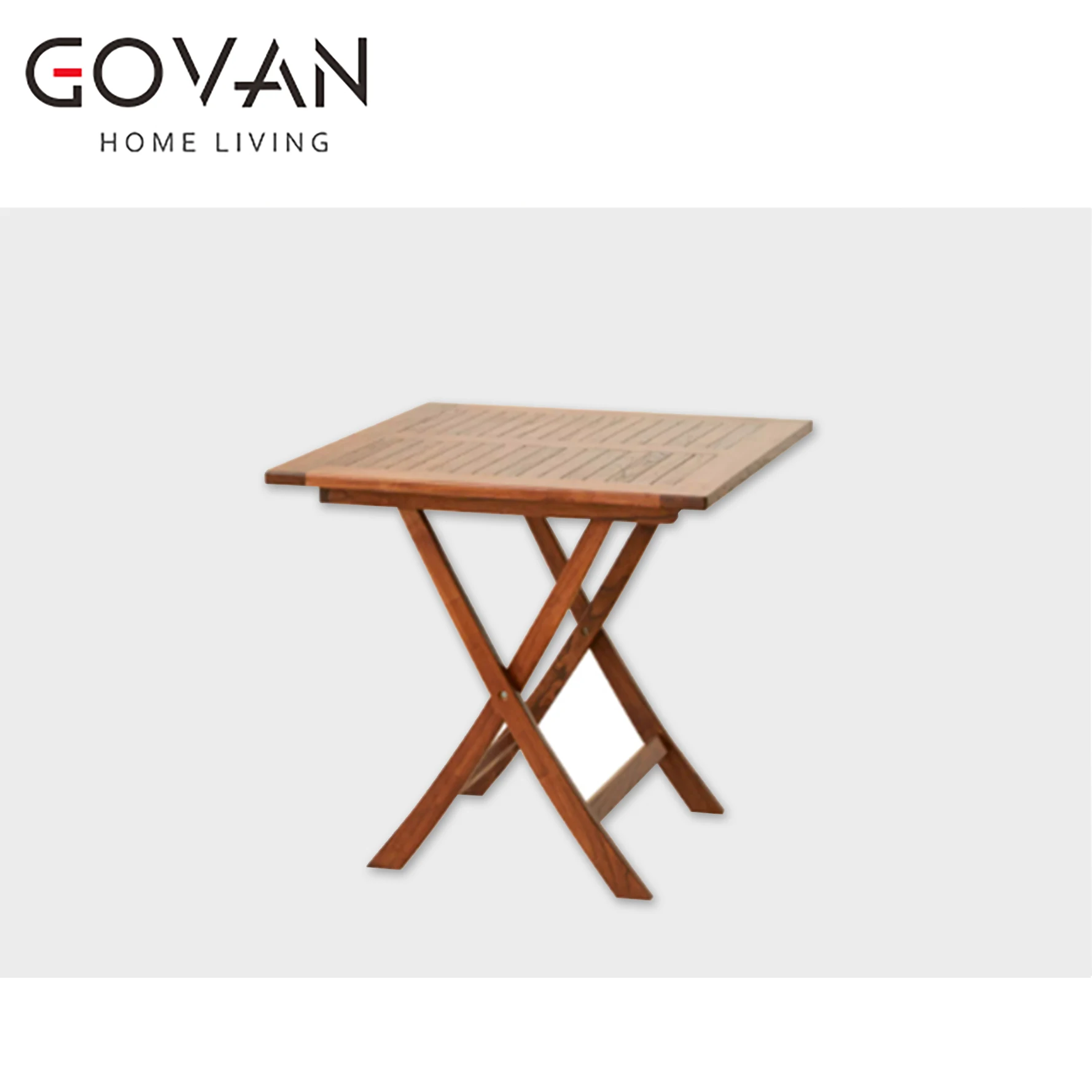 New Designed Quality Aged Wood Table Furniture Stackable Folding  Dining Table