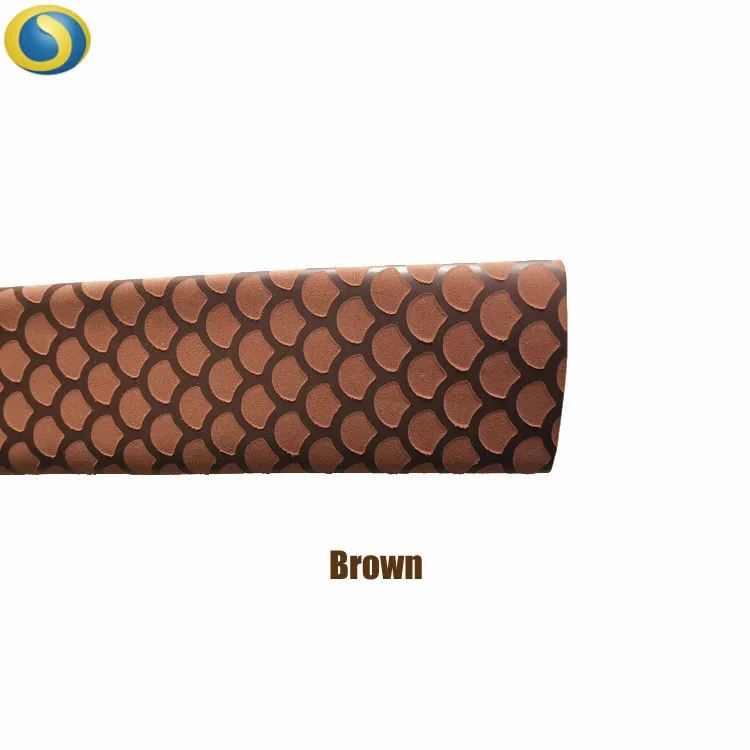 New design fish scale pattern non-slip heat shrinkable tube for handles
