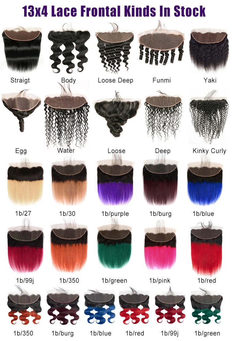 Good Quality Grade 10A Cheap Brazilian Body Wave Colored Virgin Human Hair Weave Bundle With 13X4 Swiss Lace Frontal Closure Set