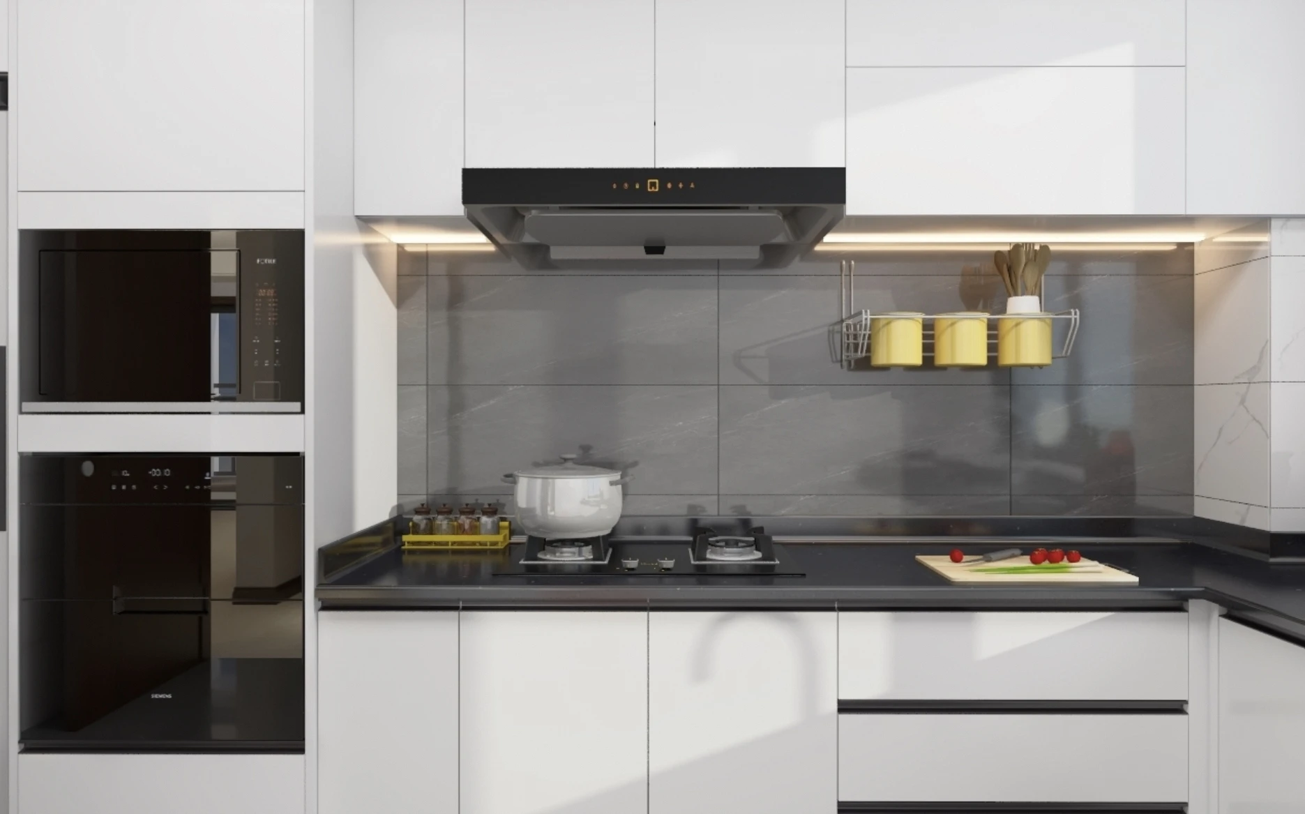 Modular Modern Designs Kitchen Cabinet Complete Sets Cheap High Gloss Lacquer Door with Wood Material for Kitchen Room Furniture