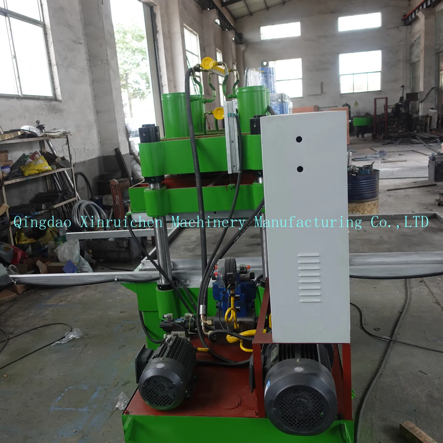 vulcanizing press for gym plates ,rubber-tile-making-machine ,rubber floor tile curing machine