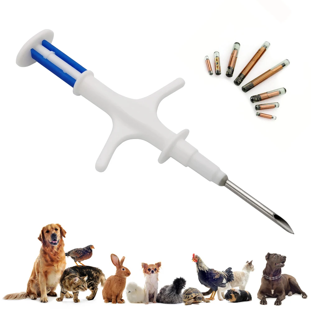 23mm 125khz em4305 glass animal smart pet  door feeder microchip rfid wuxi id tags with em4305 23mm