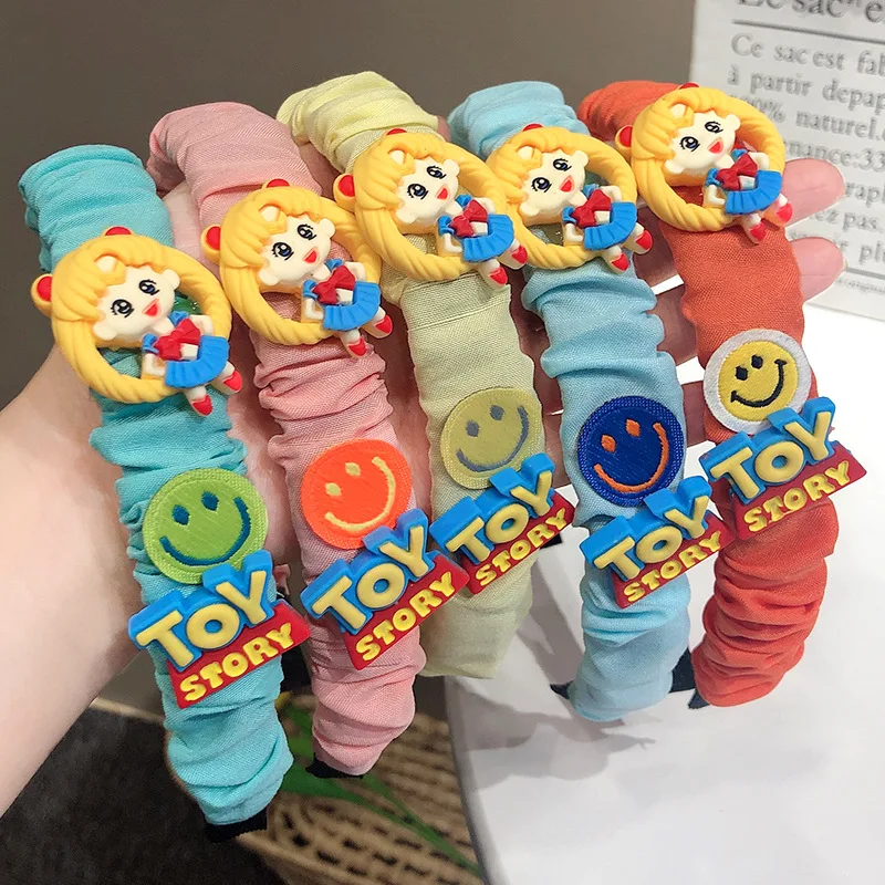 2022 latest girls cartoon headband cute Sailor Moon hair accessories anime makeup headband for kids wholesale