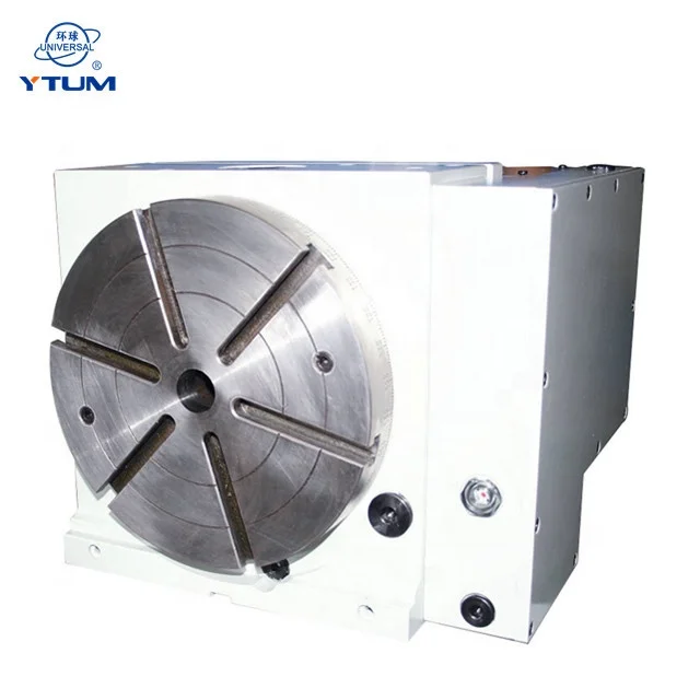 TK16250B Универсальный Hor.& vert.4-й моторизованный CNC роторный стол индексный