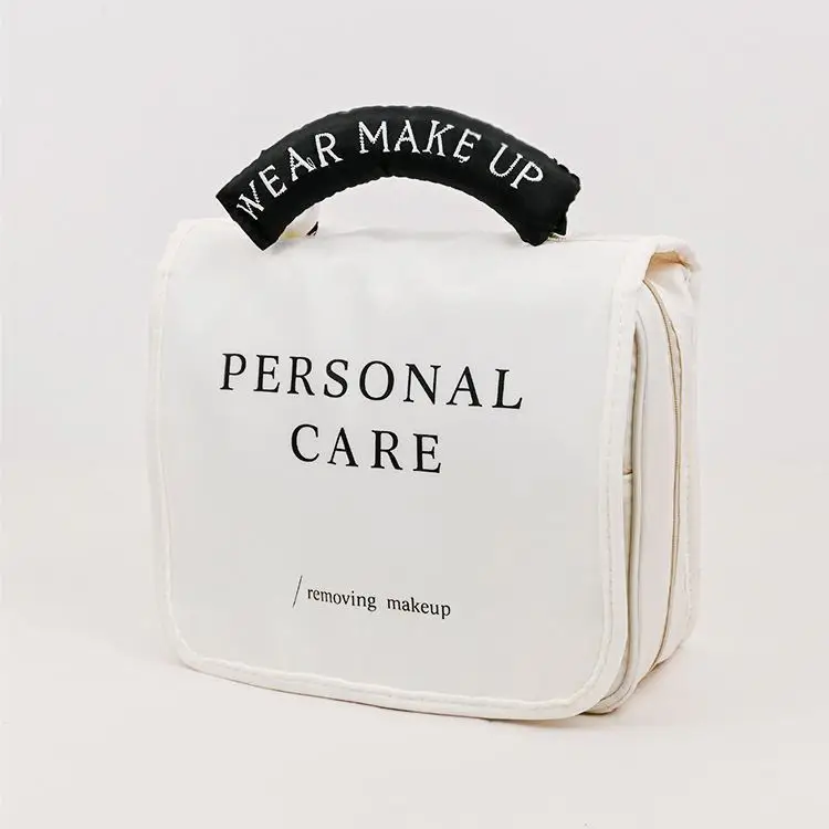 Low Moq Oxford Toiletry Kit for Travel Portable Business Travel Cosmetics Storage Bag Skincare Bags Cosmetic Bag