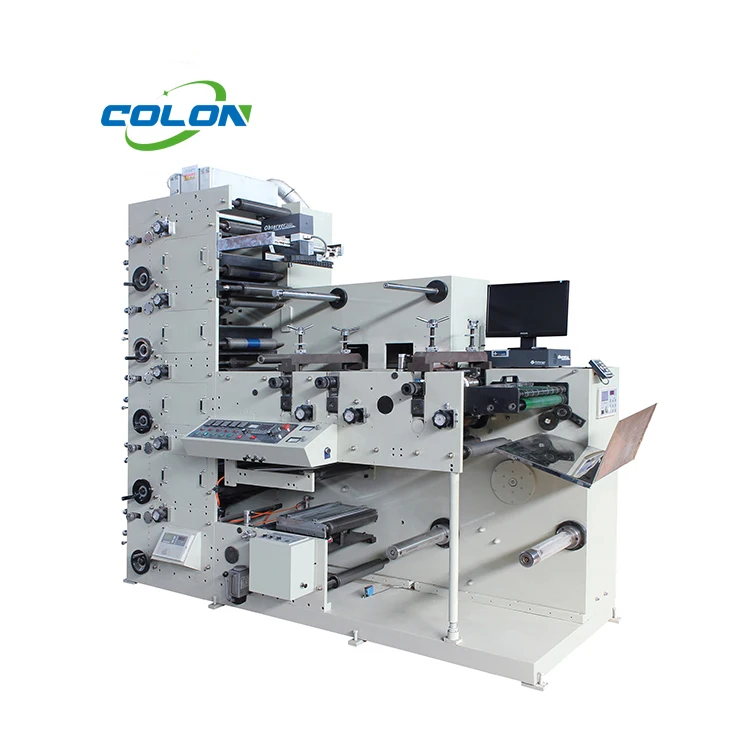 flexographic label flexo printing machine 320 for sale