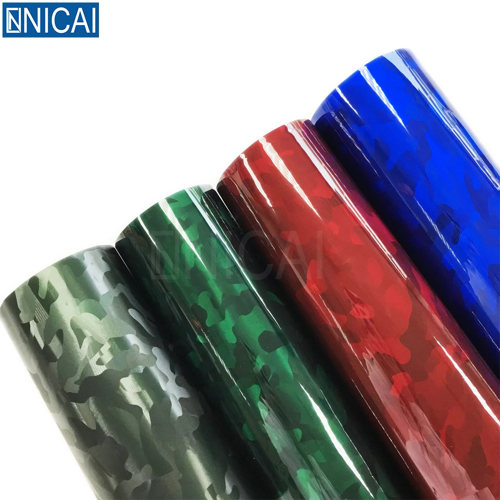 Premium New Designed Car Wrap Vinyl Shadow Ghost Vinyl Film Air Bubble Free Auto Vehicle Wrap Car Stickers Wrap Film