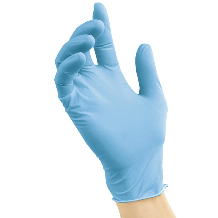Профессиональное производство 100 шт./кор. нитриловые перчатки/без порошка, перчатки из нитрила