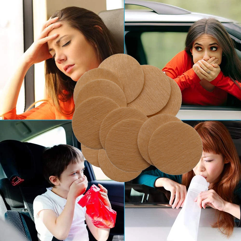 Wholesale Motion Sickness Plasters Healthcare Relief Carsickness Pads