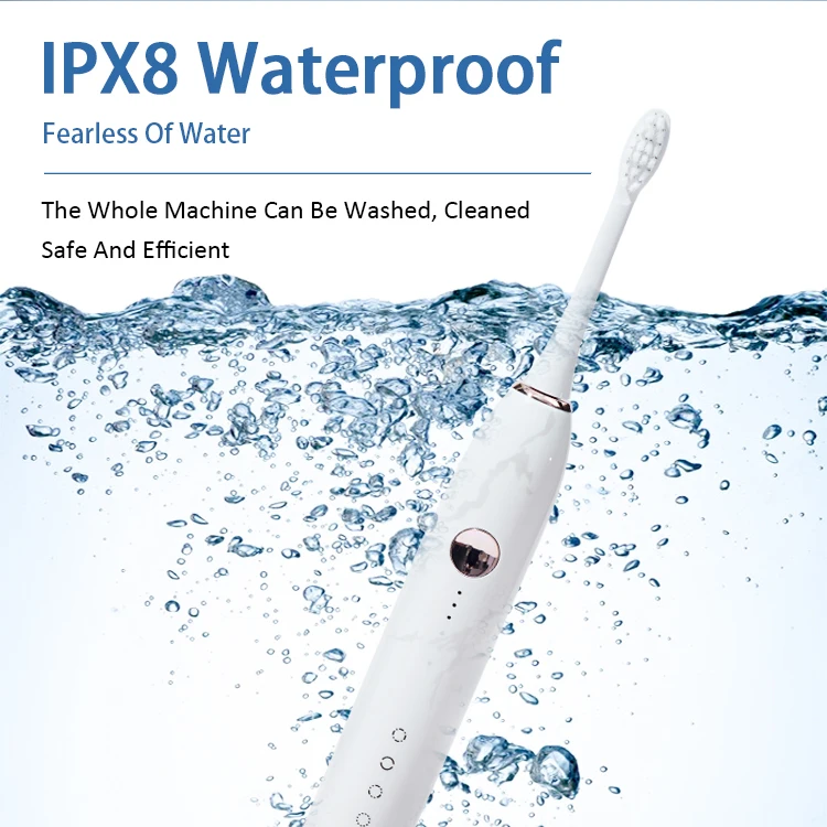 AIWO Private Label Electric Toothbrush With Toothbrush Travel Case Cheap Rechargeable Smart Electric Toothbrush Set