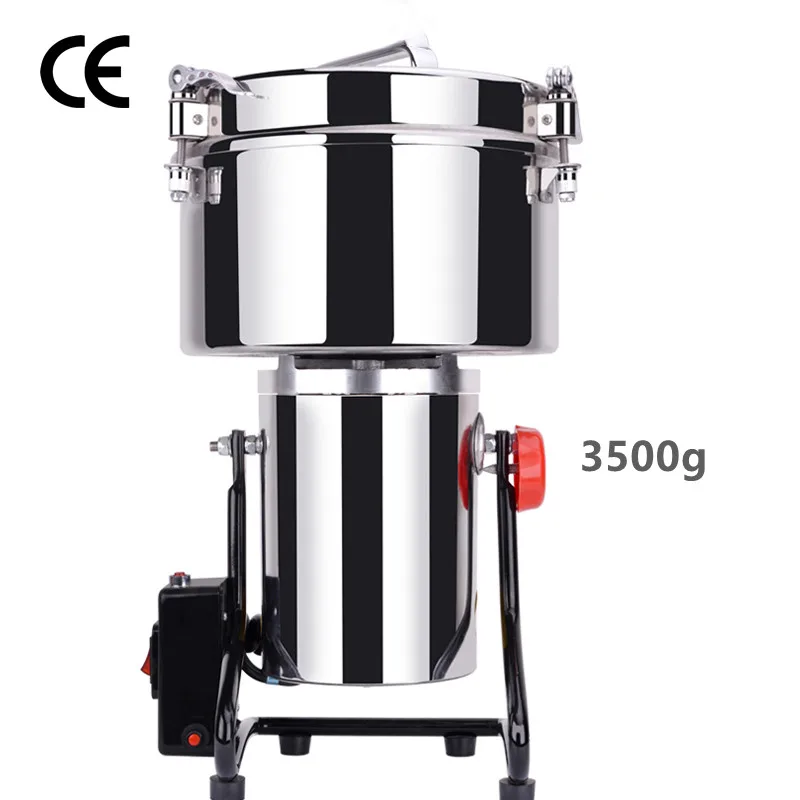 Factory Mini household 200g Electric Stainless Steel Nuts Spices  Chopper Cereals Dry Food Grinder Mill Machine Price
