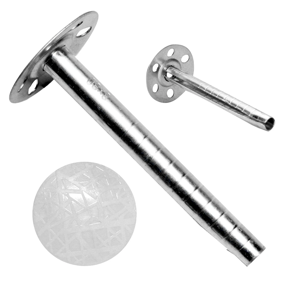 New High Quality Metal Fire Rated Insulation Anchors Dowel Nail Fixing