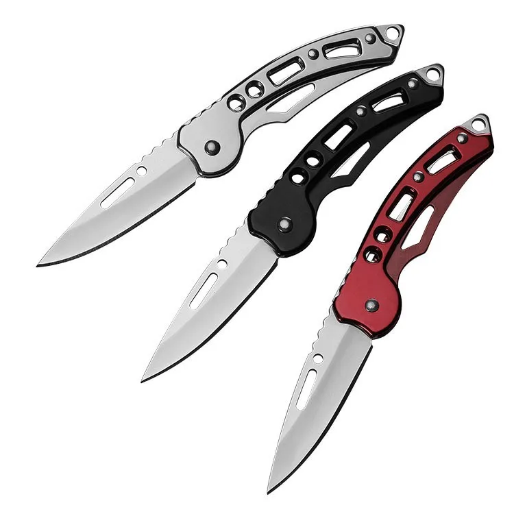Portable Stainless Steel High Hardness Folding Knife Portable Knife Outdoor Tactical Wilderness Survival Knife