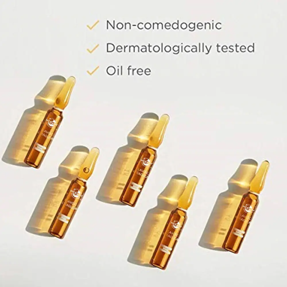 Natural Organic Moisturizing Brightening Hyaluronic acid Vitamin C Skin Repair Ampoule Face Serum For All Skin Type
