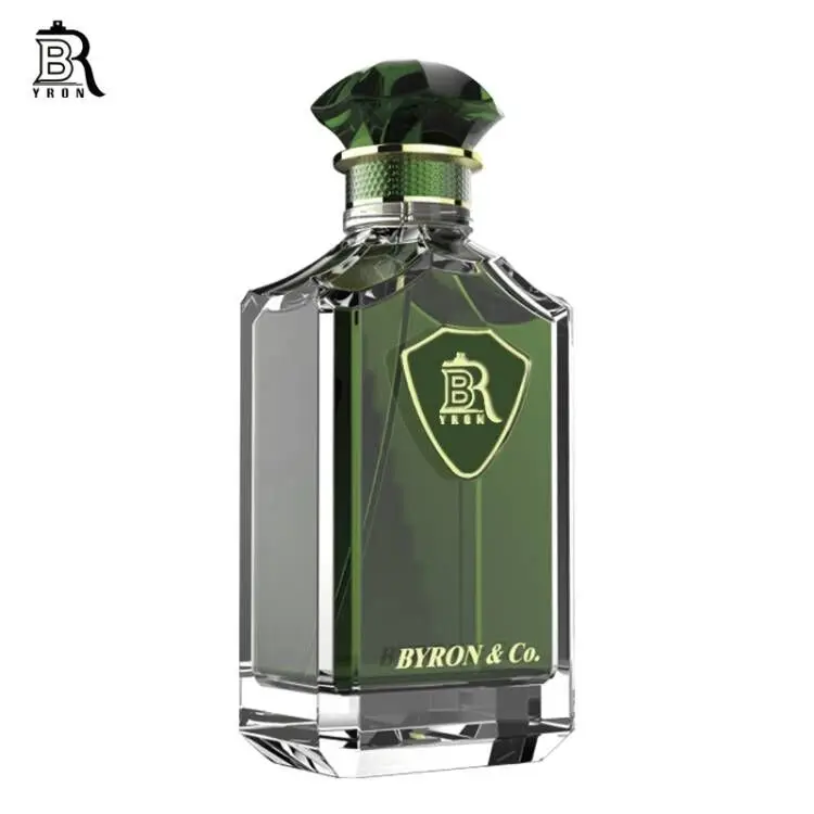 Byron Factory Price Custom Made 30ml 50ml 100ml Square Atomizer Spray Luxury Glass Perfume Bottle