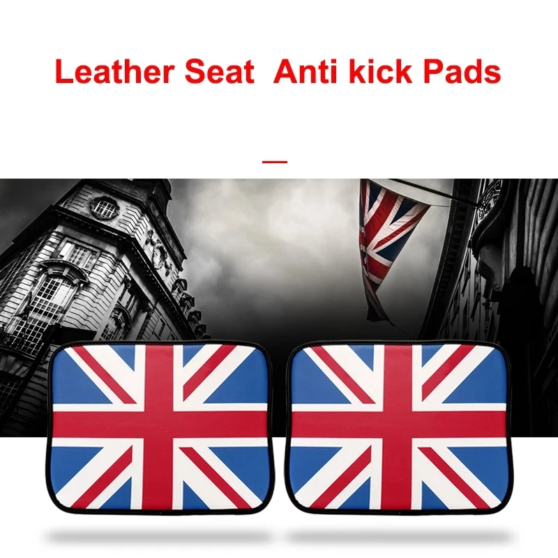 Universal Cars Accessores Interior Accessories Durable Car Seat Back Kick Pad Child Protective Mat Anti-dirty For BMW  mini