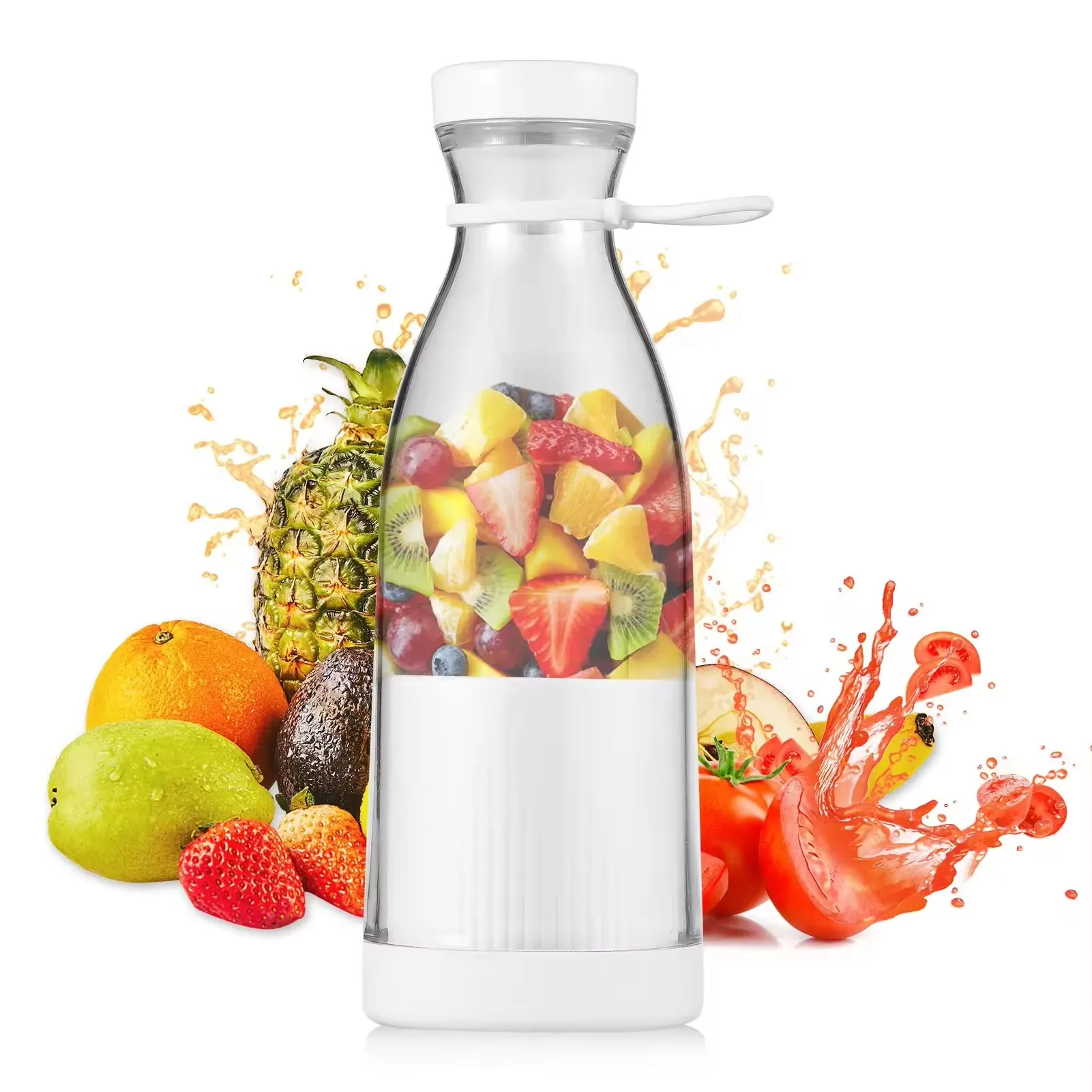 Factory 350ml 420ml Portable Fresh Juicer Blender Orange Household Electric Fruit & Vegetable Juicer Extractor Machine