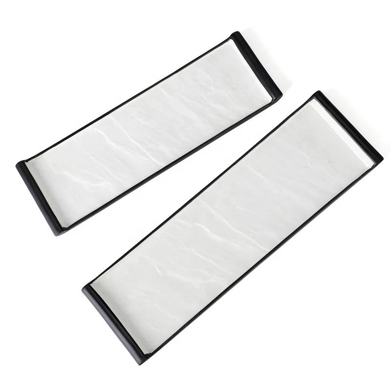 Japanese Porcelain Rectangle Serving Platter, Ceramic Rectangular Sushi Plate