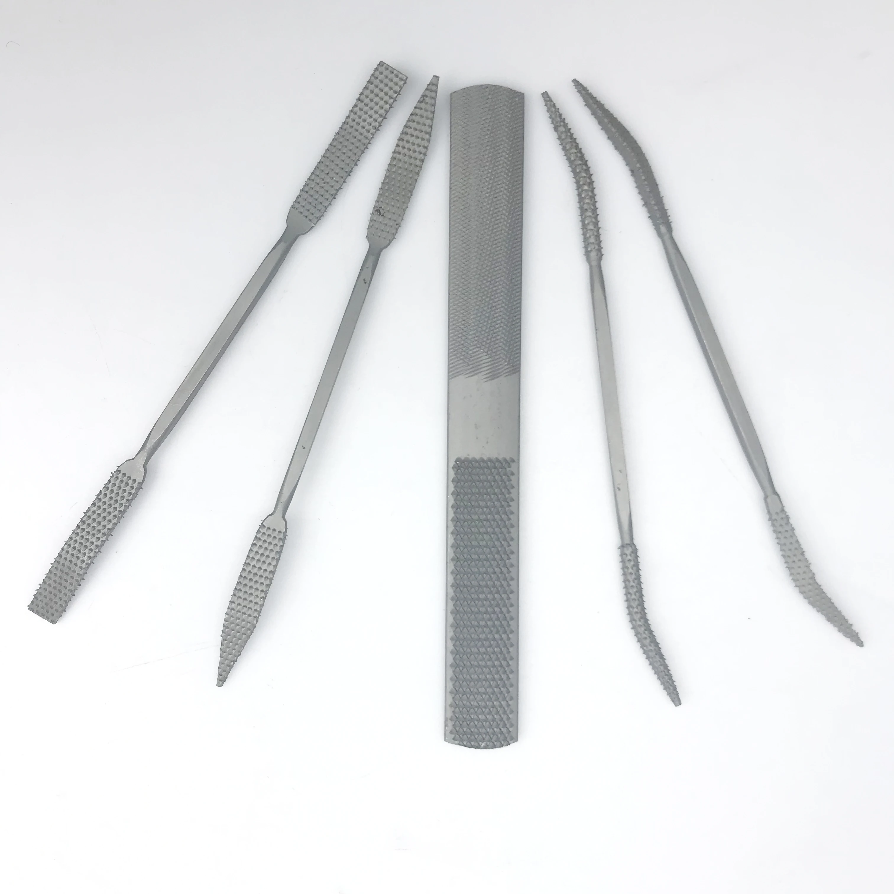 Round Shape File & Rasp Strength and Durability Steel Material Metal Hand Files With Ergonomic Handle