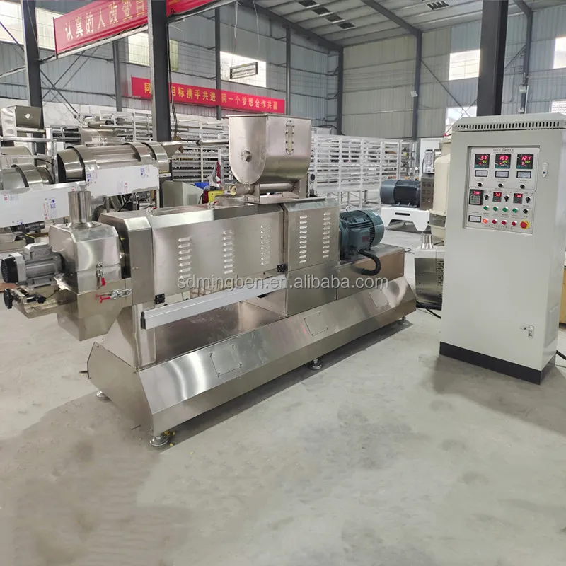 puffed snack food manufacturing machine extruder puffed corn snack food machine