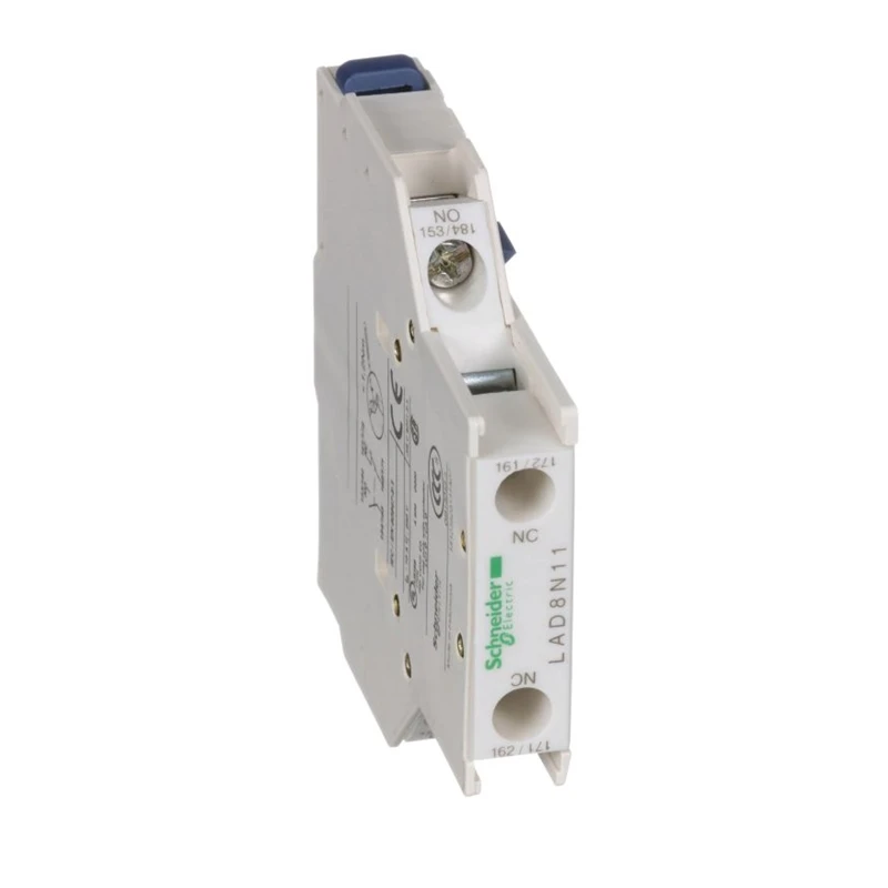 New-Original Schnei-Der-Lad8n11 Auxiliary-Contact Block-Tesys Deca-1no + 1nc Side Mounting-Screw Clamp-Terminals Good-Price