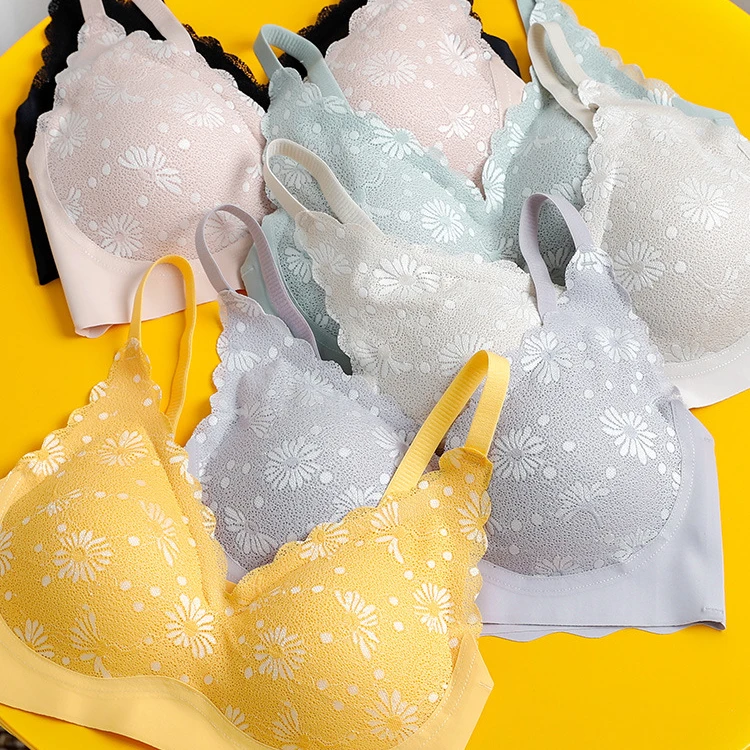 Новинка, стильный новый привлекательный модный бюстгальтер без оправы для зрелых дам, модный бюстгальтер без косточек, бюстгальтер sujetador