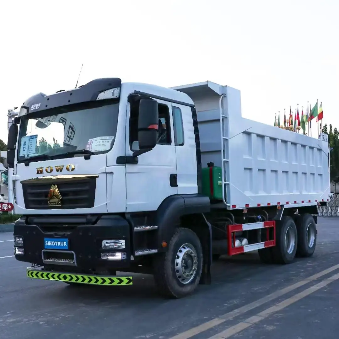 Howo T5G Dump Truck Is The First Choice For Efficient Cargo Transportation On Construction Sites