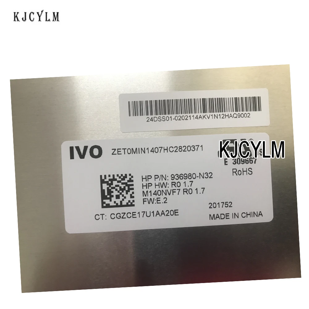 Экран M140NVF7 R0 1 4 7 R2 для HP 840 G6 экран ноутбука 14 0 дюймов ЖК-панель 1920*1080