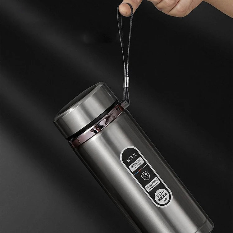 500/800/1000 ml Stainless Steel Smart Thermal LED Temperature Display Thermos Vacuum Flask Insulated Water Bottle with Filter