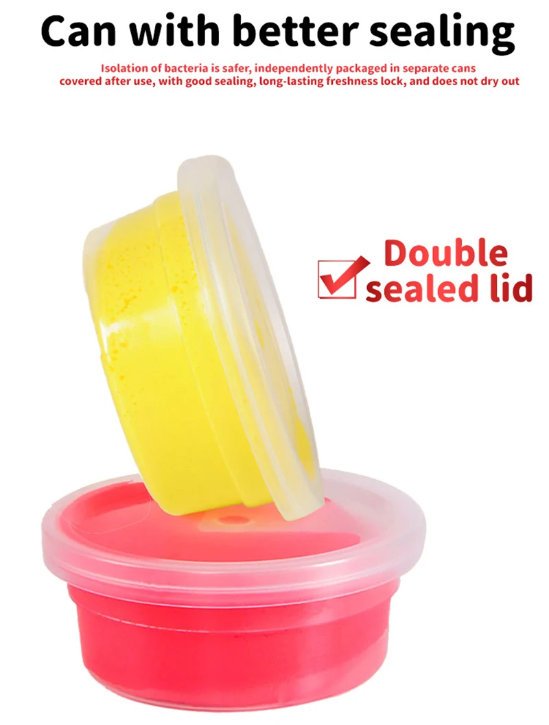 Meihui Air Dry Clay 24 Colors Super Soft Ultra Modeling Clay with Sculpting Tools