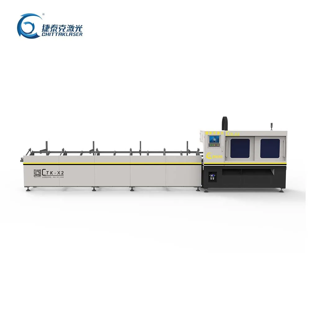 2024 Newest Laser Machine CTK-X2/X2-LD Automatic Feeding Machine High Speed Laser Tube Cutting Machine