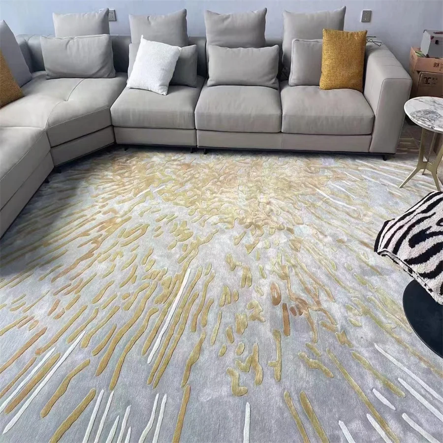 Hand Tufted Custom Shape Shoes Carpet Anime Handmade Die Cut Home Decoration Carpets and Rugs Living Room Area Rug 1 Piece