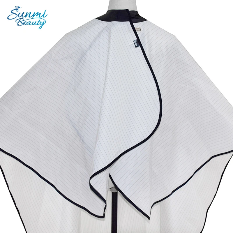 Custom Logo Salon Barber Sets Gown Polyester Haircut Hairdresser Barber Cape And Apron And Hair Dye Cape
