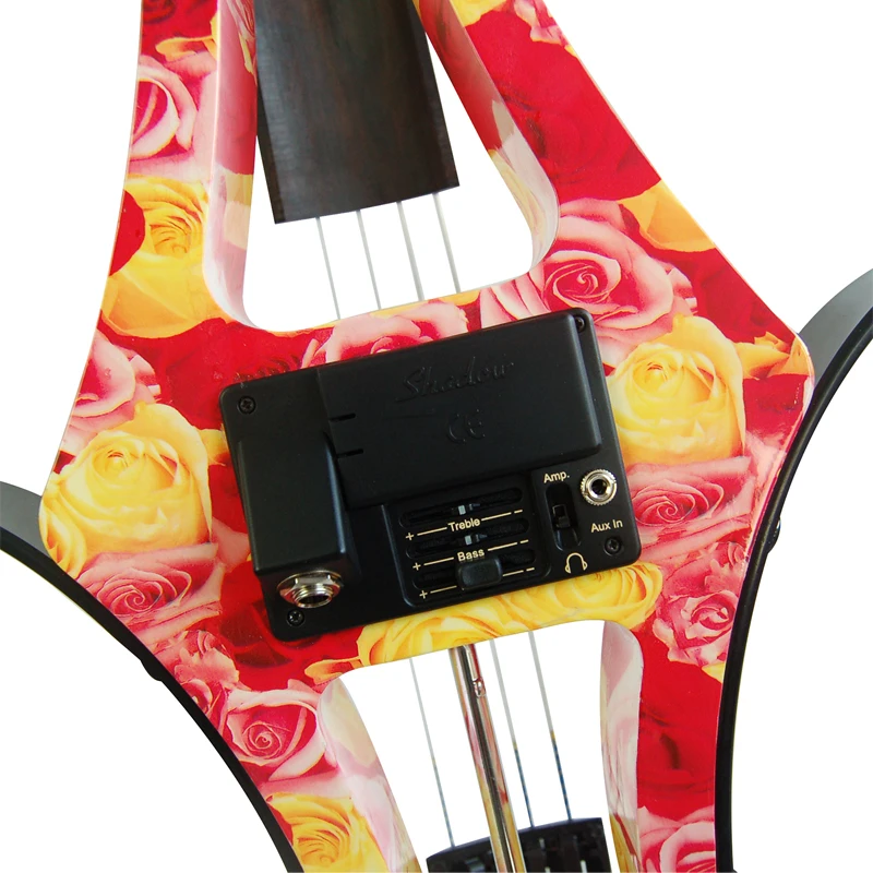 4/4 9x13 para compressor york alano wood miniature with stand case violin resin accessories electric cello