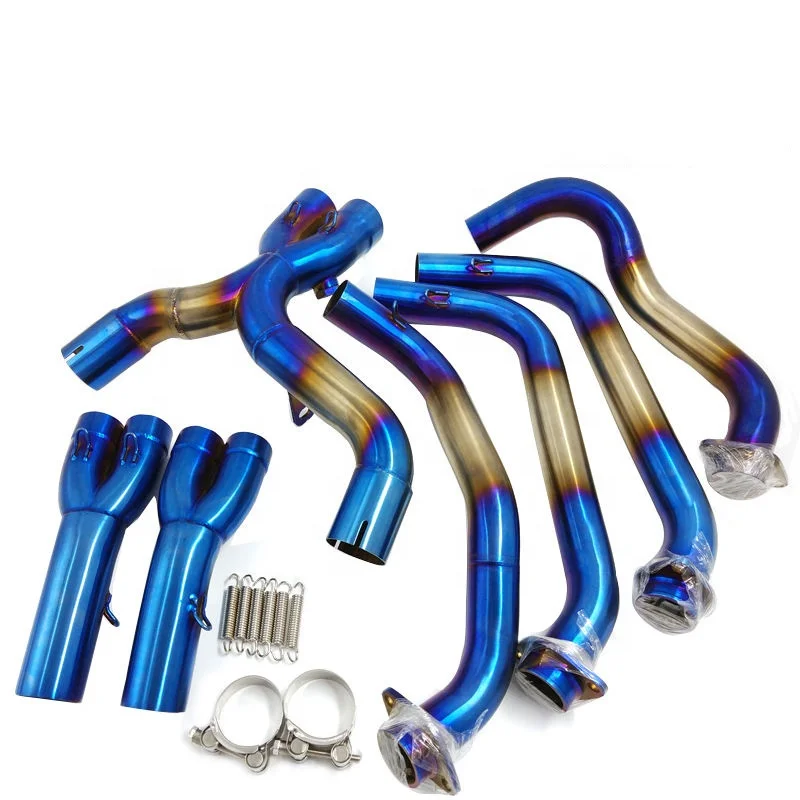 grwa Full line For Kawasaki Z1000 Exhaust System 2010-2021 Z1000SX Ninja 1000 Downpipe Headers Stainless steel Link Mid Pipe