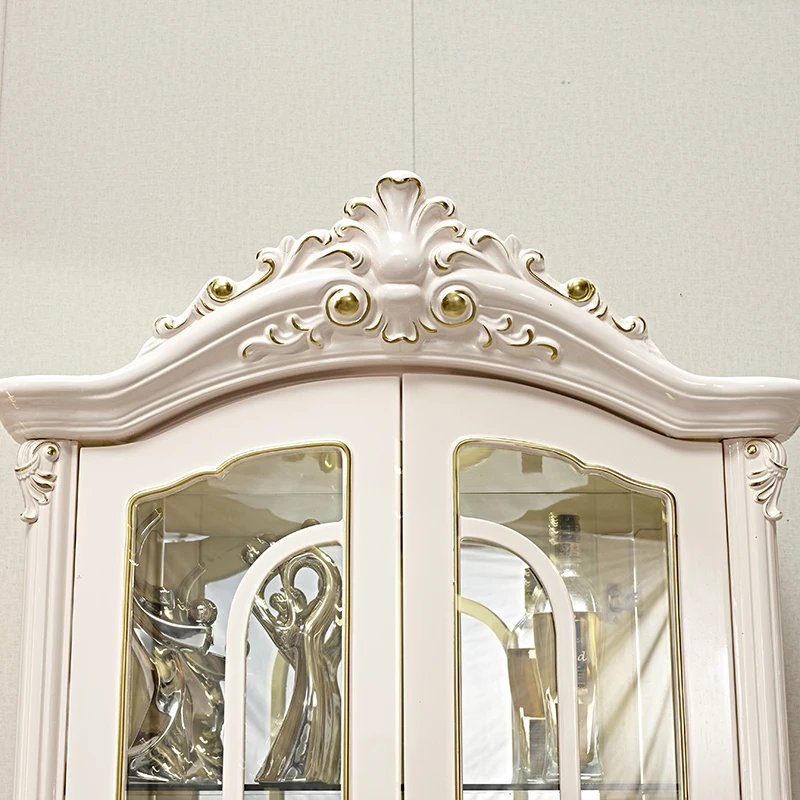 Storable Wine Cabinet Dining Room Furniture Luxury Glass High Quality Bar Wine Cabinet