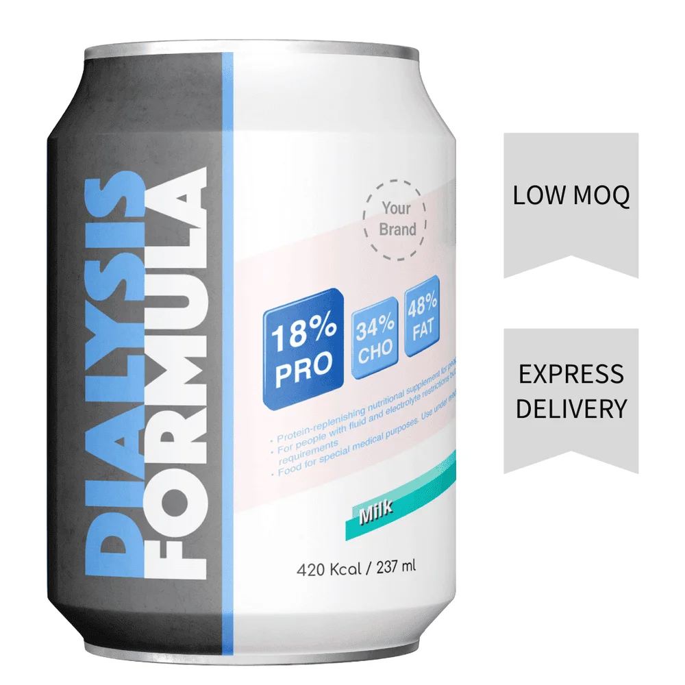 Low MOQ-Nutrition Supplement Manufacturer of Special Medical Purpose Hemodialysis