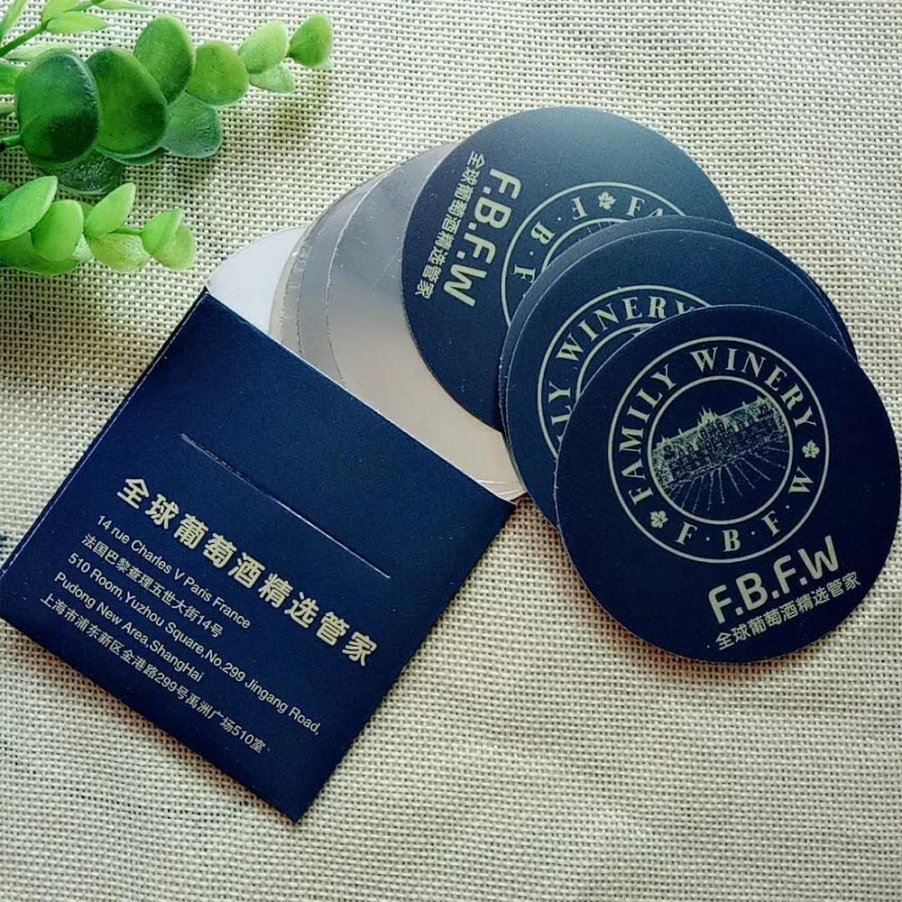 50pcs Aluminum Foil Red Wine Pourer Disc Slice Pliable Drip Stop Pour Spouts Disk